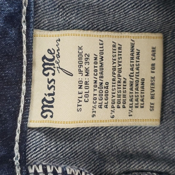 Miss Me Signature Cuffed Skinny Jeans - Picture 7 of 8